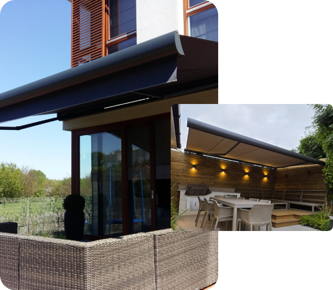 Markiza tarasowa, balkonowa