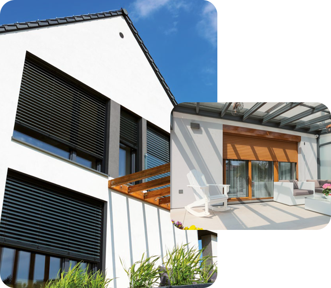 Rolety zewnętrzne i żaluzje fasadowe