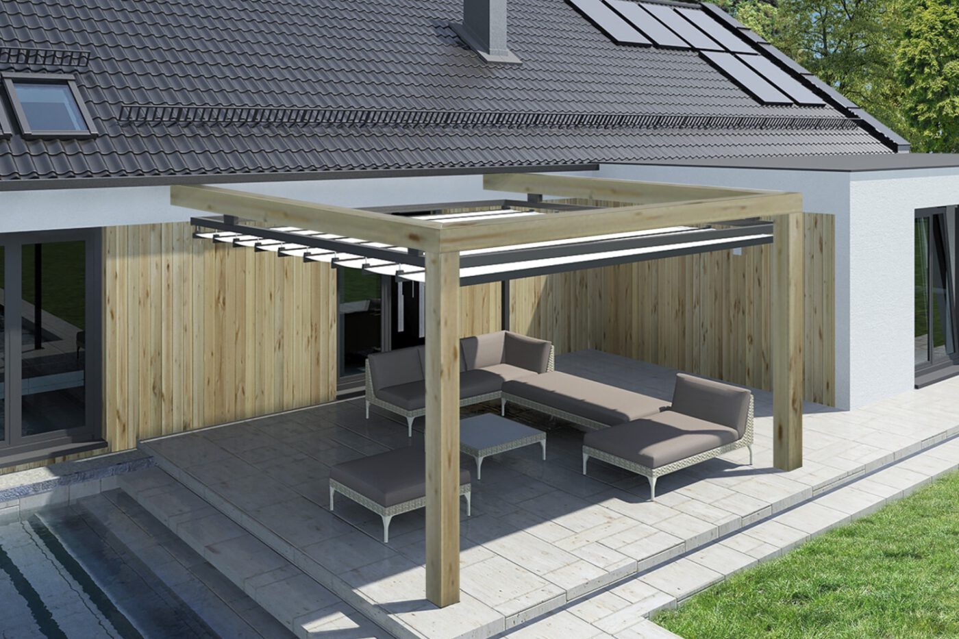 Pergole ogrodowe i tarasowe