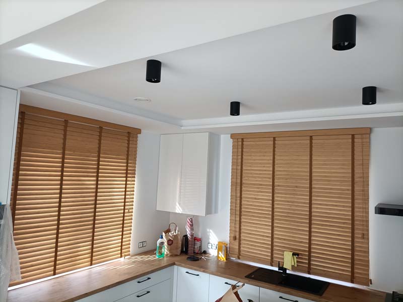 Żaluzje Drewniane na Wymiar